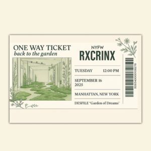 Ticket RxC Rinx Runway Show 2025