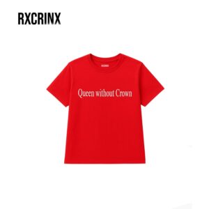 Red T-shirt “Queen without Crown”